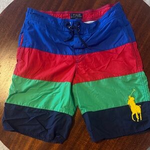 Polo by Ralph Lauren Colorblock Swim Shorts